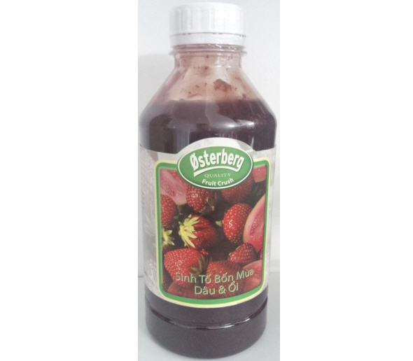 SINH TỐ ỔI & DÂU TÂY OSTERBERG GUAVA STRAWBERY