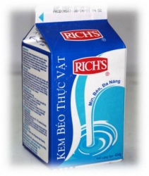 KEM BÉO THỰC VẬT Rich's Creamer 454 g