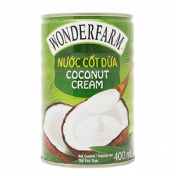 Nước cốt dừa Wonderfarm lon 400ml