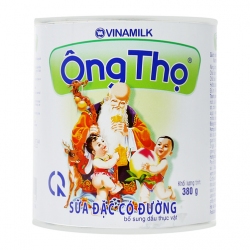 Sữa Đặc Ông Thọ Chữ Trắng Vinamilk Lon 380g