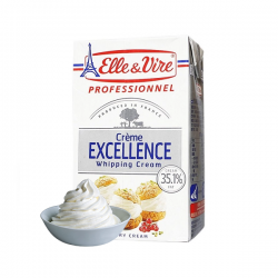 Whipping cream Elle & Vire 1L