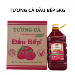 THÙNG Tương Cà Đầu Bếp Mekong Loại 5Kg X 4 BÌNH