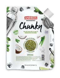 MỨT CHUNKY DỪA & LÁ DỨA 1KG