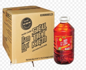 Nước Mắm Nam Ngư ChinSu - Thùng 4 Can x 4.8 Lít Thùng 4 Can x 4.8L